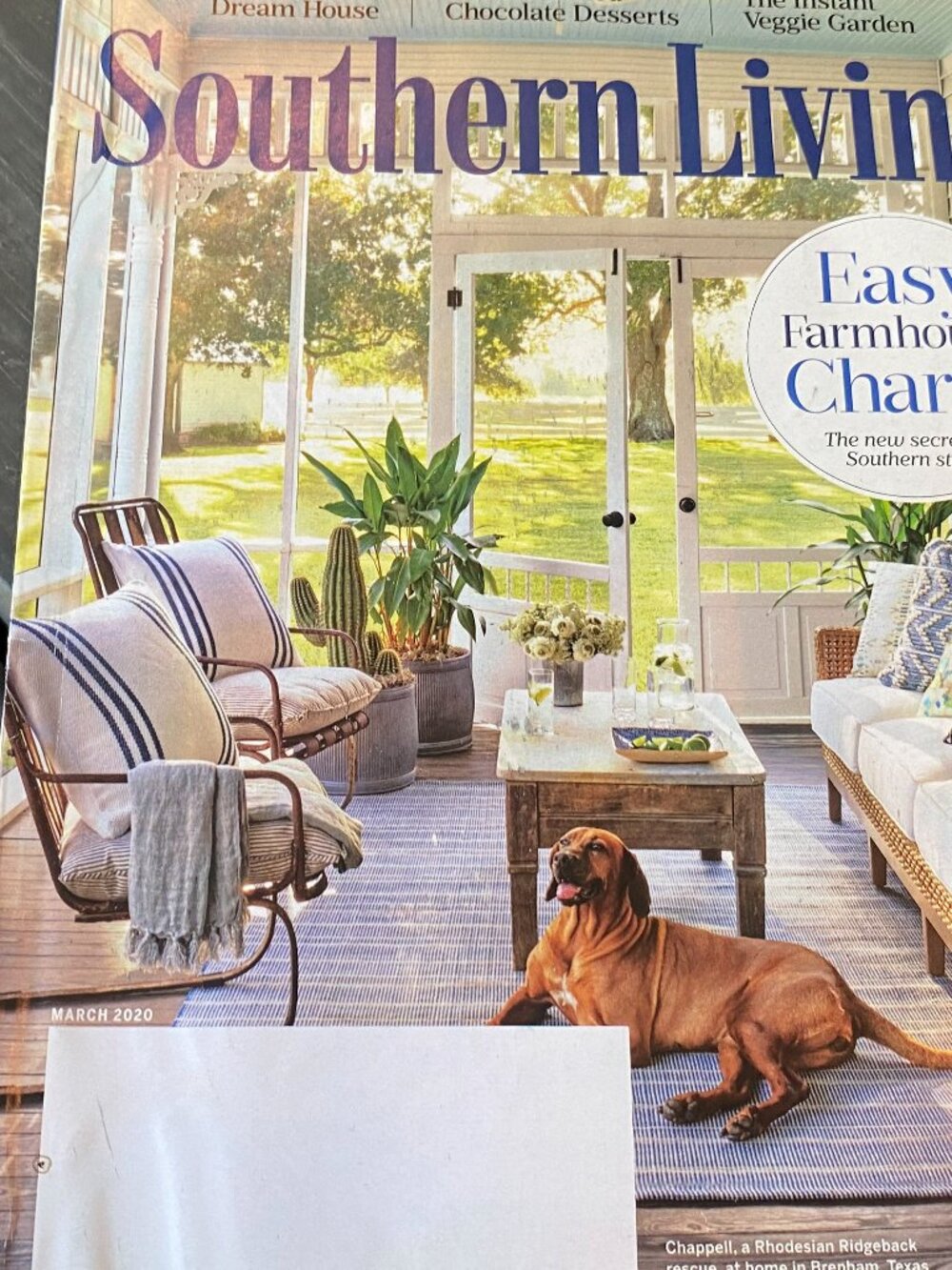 Southern Living-Easy Farmhouse Charm-March 2020